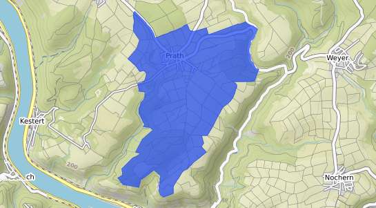 Bodenrichtwertkarte Prath