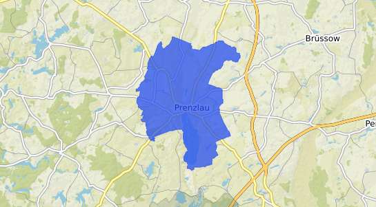 Bodenrichtwertkarte Prenzlau