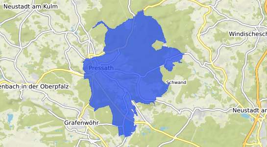 Bodenrichtwertkarte Pressath
