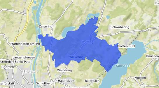 Bodenrichtwertkarte Prutting