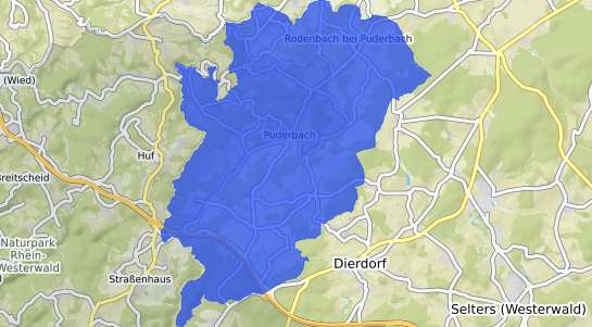 Bodenrichtwertkarte Puderbach Westerwald