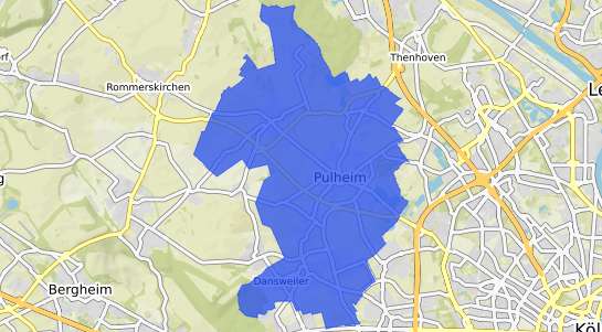 Bodenrichtwertkarte Pulheim
