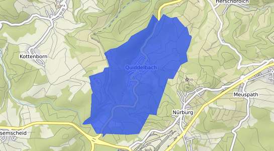 Bodenrichtwertkarte Quiddelbach
