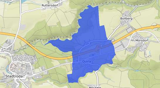 Bodenrichtwertkarte Quirla