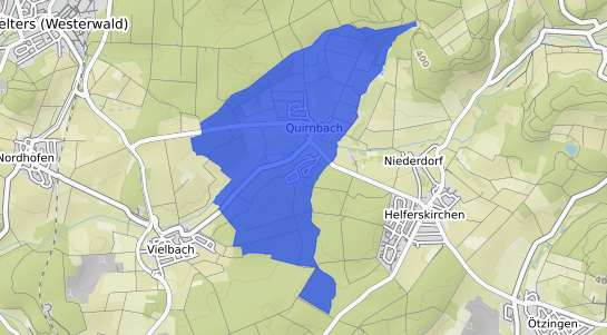 Bodenrichtwertkarte Quirnbach Westerwald