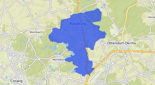 Bodenrichtwertkarte Radeburg