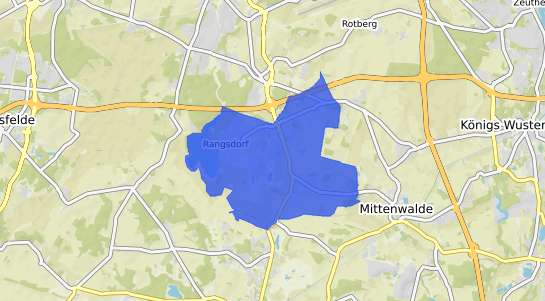 Bodenrichtwertkarte Rangsdorf