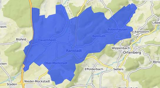 Bodenrichtwertkarte Ranstadt