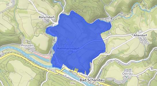 Bodenrichtwertkarte Rathmannsdorf Gem. Felm