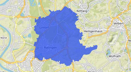 Bodenrichtwertkarte Ratingen