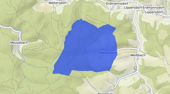Bodenrichtwertkarte Rattelsdorf b. Stadtroda