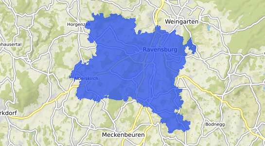 Bodenrichtwertkarte Ravensburg Wuerttemberg
