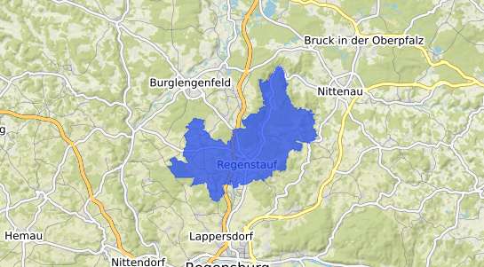 Bodenrichtwertkarte Regenstauf