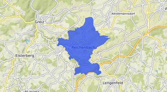 Bodenrichtwertkarte Reichenbach b. Hermsdorf, Thueringen