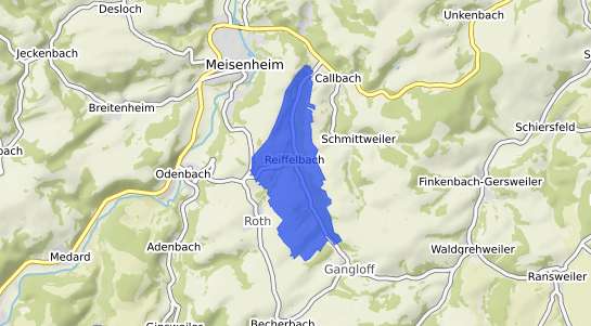 Bodenrichtwertkarte Reiffelbach