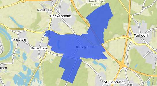 Bodenrichtwertkarte Reilingen