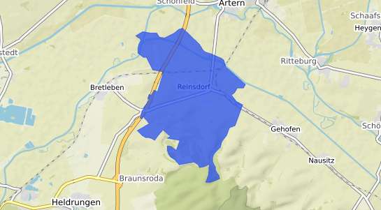 Bodenrichtwertkarte Reinsdorf b. Jueterbog