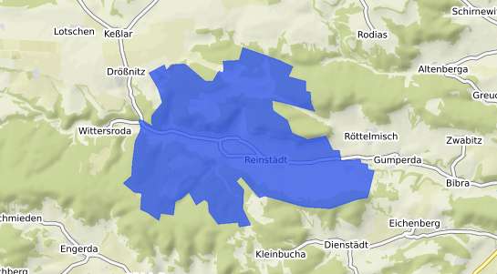 Bodenrichtwertkarte Reinst&auml;dt