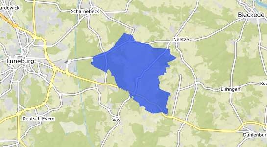 Bodenrichtwertkarte Reinstorf b. Buetzow