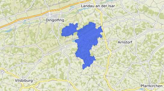 Bodenrichtwertkarte Reisbach Niederbayern