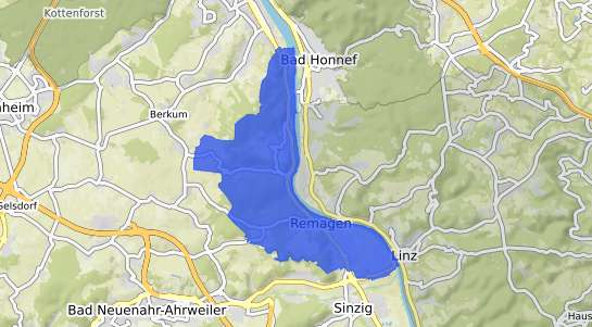 Bodenrichtwertkarte Remagen