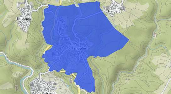 Bodenrichtwertkarte Rengsdorf Kr. Neuwied