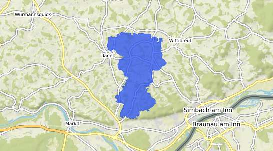 Bodenrichtwertkarte Reut Niederbayern