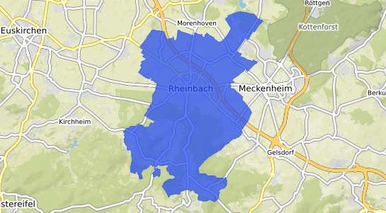 Bodenrichtwertkarte Rheinbach