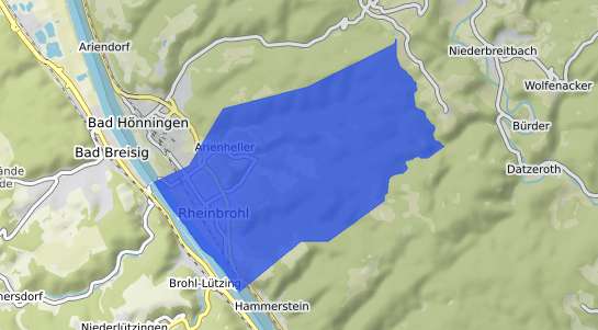 Bodenrichtwertkarte Rheinbrohl