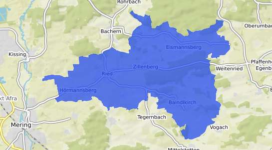 Bodenrichtwertkarte Ried Gem. Frauenneuharting