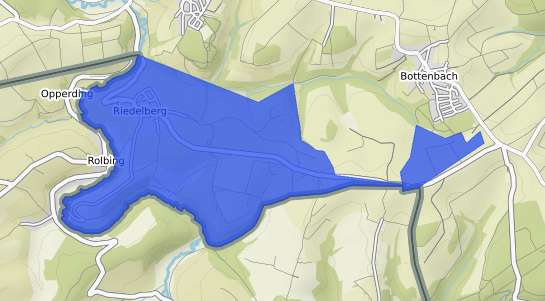 Bodenrichtwertkarte Riedelberg