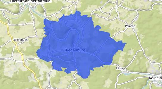 Bodenrichtwertkarte Riedenburg Altmuehltal