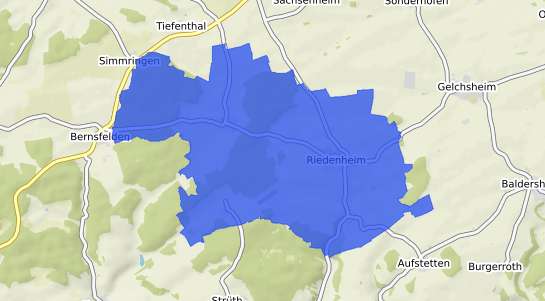 Bodenrichtwertkarte Riedenheim