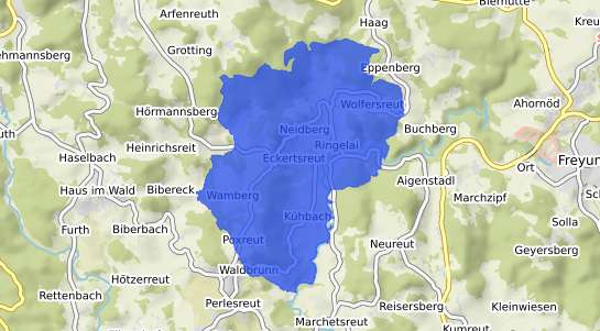 Bodenrichtwertkarte Ringelai