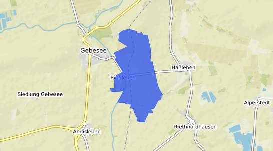 Bodenrichtwertkarte Ringleben b. Gebesee