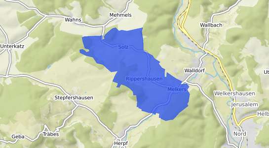 Bodenrichtwertkarte Rippershausen