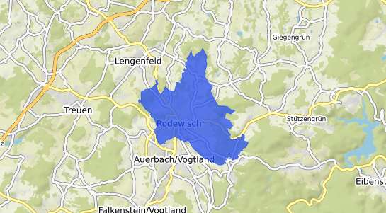 Bodenrichtwertkarte Rodewisch