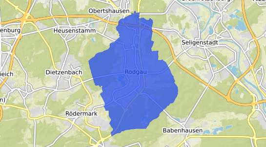 Bodenrichtwertkarte Rodgau