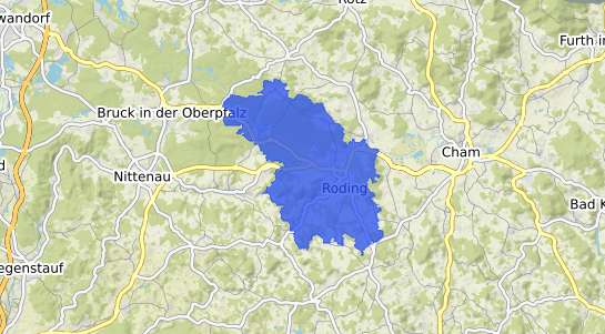 Bodenrichtwertkarte Roding Regen