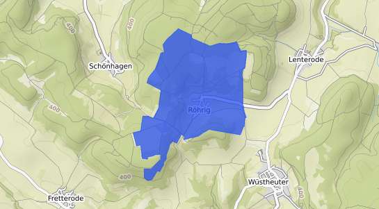 Bodenrichtwertkarte Roehrig