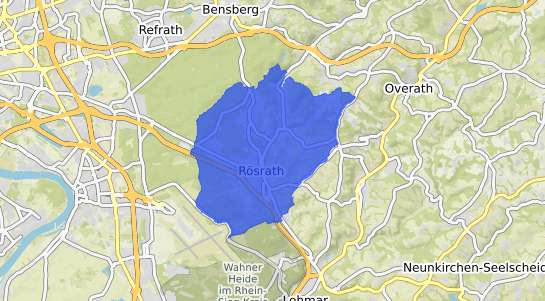 Bodenrichtwertkarte R&ouml;srath