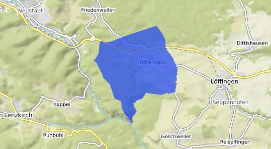 Bodenrichtwertkarte Roetenbach b. Abtsgmuend