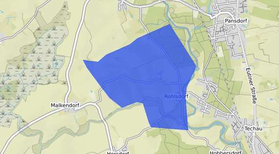 Bodenrichtwertkarte Rohlsdorf Holstein