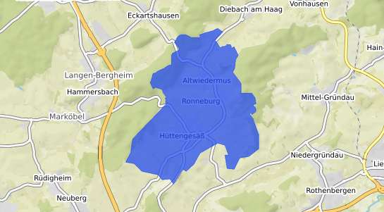 Bodenrichtwertkarte Ronneburg Hessen