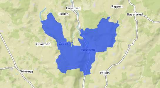 Bodenrichtwertkarte Ronsberg