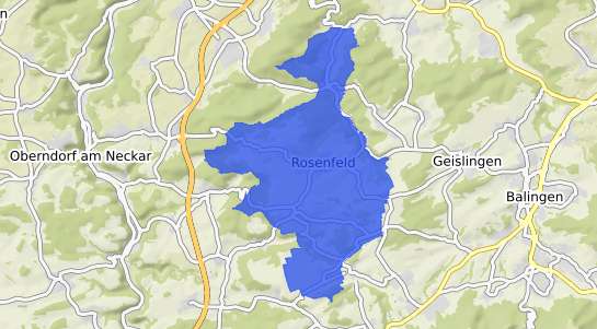 Bodenrichtwertkarte Rosenfeld Wuerttemberg