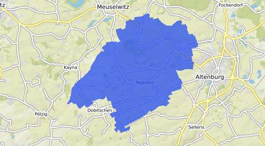 Bodenrichtwertkarte Rositz