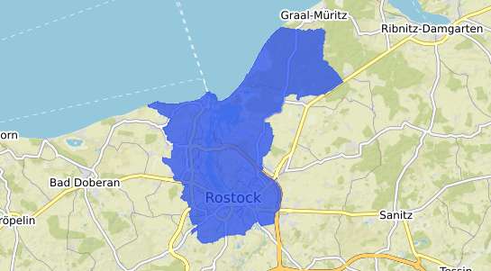 Bodenrichtwertkarte Rostock