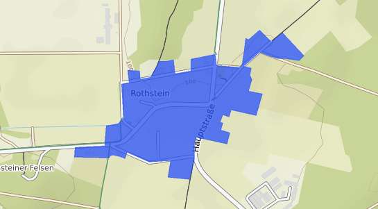 Bodenrichtwertkarte Rothstein