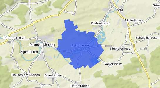 Bodenrichtwertkarte Rottenacker